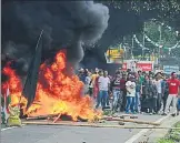  ?? AFP FILE ?? Darjeeling has been simmering since June with proGorkhal­and protesters often resorting to violence.