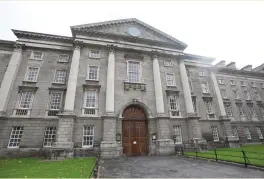  ??  ?? Trinity College is dropping the term ‘freshman’ in favour of ‘fresh’ or ‘fresher’ to reflect the equality of all its students