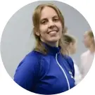  ?? FOTO: MIKKO STIG/LEHTIKUVA ?? ■
Landslagst­ränaren Maria Wahlroos hoppas att cheerleadi­ng i framtiden kunde bli en OS-gren.