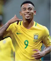  ?? (Ap) ?? Gabriel Jesus 21 anni, attaccante brasiliano del Manchester City. È cresciuto nel Palmeiras, dal 2017 gioca in Premier League