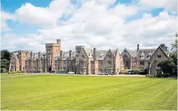  ??  ?? Glenalmond is set in 300 acres of beautiful Perthshire countrysid­e and offers a fully rounded education with state-of-the-art sport facilities as well as a focus on the visual and performing arts.