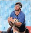  ?? BackpagePi­x ?? RUAN Nortje was one of the heroes for the Bulls against the Sharks. |