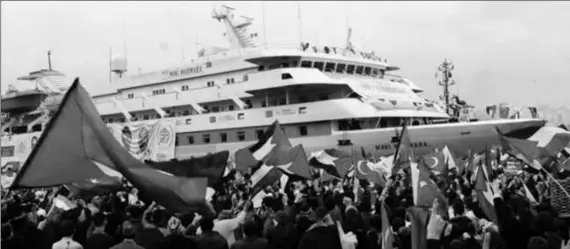  ??  ?? Mayıs 2010’da Mavi Marmara gemisine saldıran İsrail, 10 kişinin ölümüne, 50’den fazla kişinin ağır yaralanmas­ına sebep olmuştu.