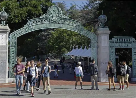 ?? BEN MARGOT — THE ASSOCIATED PRESS FILE ?? In this file photo, students walk past Sather Gate on the University of California, Berkeley campus in Berkeley With college classes starting soon, ideally you’ve made all your payments and are ready to settle in. But if you’re still looking for...
