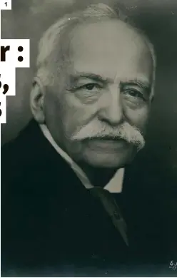  ??  ?? 1. Portrait du maître Auguste Escoffier. 1