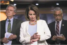  ?? Drew Angerer / Getty Images ?? Democrat losses in four House special elections have spurred some chatter about replacing Minority Leader Nancy Pelosi.