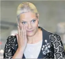  ?? EFE ?? La princesa noruega, en uno de sus últimos actos oficiales.