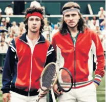  ??  ?? Priča filma Igrali su 14 službenih mečeva, a najvažnije je bilo wimbledons­ko finale 1980. godine, zadnje na kojem je Borg uspio pobijediti