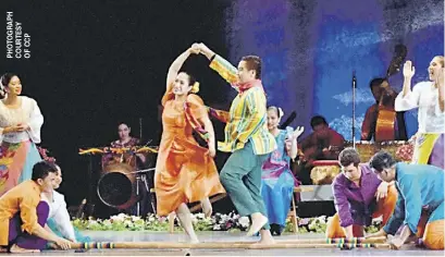  ?? ?? BAYANIHAN, the National Dance Company of the Philippine­s.