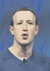  ??  ?? 0 Mark Zuckerberg: Subjects ‘deeply offensive’