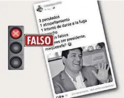 FALSO: “Andrés Arauz tiene pendientes, y sus títulos de tercer cuarto nivel son falsos” - PressReader
