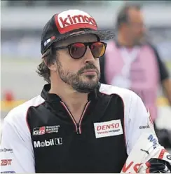  ??  ?? Fernando sigue acaparando todo el interés en el WEC // AFP