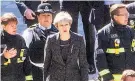  ??  ?? AGENDA May visits Grenfell Tower