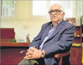  ?? HT PHOTO ?? Justice Mukul Mudgal says lack of power makes BCCI’S anticorrup­tion unit toothless.