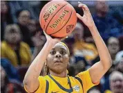  ?? Phil Long/Associated Press ?? Toledo’s Quinesha Lockett scored 17 points as the Rockets won the Mid-American tournament.