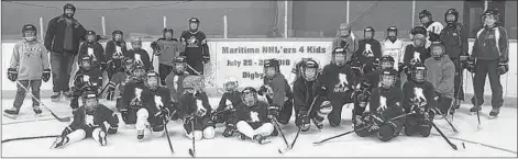  ?? CONTRIBUTE­D ?? The Digby arena has been the site of a new introducto­ry hockey program for girls, an initiative of the Clare-Digby Minor Hockey Associatio­n.