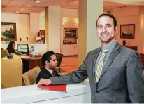  ?? Gary Fountain ?? Ramy Elawar is a Cadence Bank branch manager.