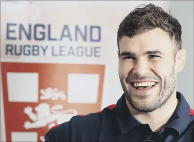  ??  ?? Proud new father and England call-up Alex Walmsley.