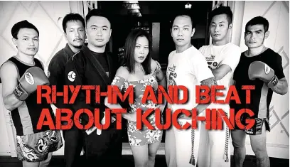  ??  ?? SERTAI KAMI: Wu (tiga kanan) bersama-sama dengan jurulatih menjemput orang ramai untuk menyertai mereka di ‘Rhythm and Beat WAK 2017’ pada 21 Oktober ini.