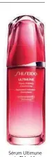  ??  ?? Sérum Ultimune de Shiseido
(144 €, 50 ml).