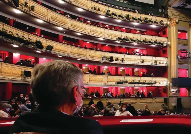  ?? ?? El Gran Concierto de Año Nuevo se celebró el pasado sábado en el Teatro Real