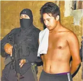  ?? ?? Imputado. La PNC publicó la fotografía de uno de los detenidos, pero no detalló el nombre.