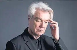  ?? AP ?? DAVID BYRNE. Un músico que ha demostrado su gran talento literario.