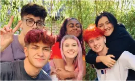  ??  ?? ‘The Bytehouse brought together influencer­s with a combined TikTok fanbase of more than 18m to create content.’ Photograph: Fanbytes