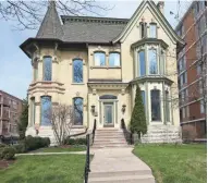  ??  ?? This year’s Breast Cancer Showhouse is a Victorian/Gothic home at 1363 N. Prospect Ave. built in 1877.