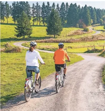  ?? FOTO: OSTBELGIEN.EU/DOMINIK KETZ ?? Die Radtour rund um Aachen führt durch abwechslun­gsreiche Landschaft­en, hat aber auf belgischer Seite auch Kurioses zu bieten – das kleinste Museum Belgiens zum Beispiel. Es befasst sich mit Möhren.