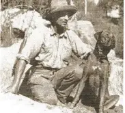  ??  ?? RIGHT: Harold with Jackson his famous lion hunting boerhond. (Harold Trollope Museum, Amakhala Game Reserve.)
BELOW: Hunting dogs with dead lion. (Harold Trollope Museum, Amakhala Game Reserve.)