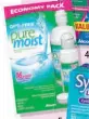  ??  ?? 1. AO SEPT PLUS ®¥ with Hydraglyde, 360+90mL, $34.99 2. SYSTANE ®† Balance Lubricant Eye Drops, 10mL, $11.99
3. SYSTANE ®† Ultra Value Pack, 2x10mL, $17.99 4. OPTI FREE ®¥
Puremoist Contact Lens Solution Economy Pack, 300+90mL, $16.99 5. SYSTANE ®¥...