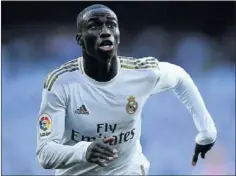  ??  ?? Ferland Mendy, durante un partido de Liga con el Real Madrid.