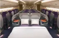  ??  ?? Double Bed in Business Class