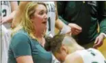  ?? KYLE FRANKO — TRENTONIAN PHOTO ?? Kristin Jacobs has coached the Steinert girls basketball team for six seasons.