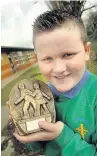  ??  ?? ●●St Patricks RC Primary Easter egg competitio­n and Childer Award Winner Callum Ogden