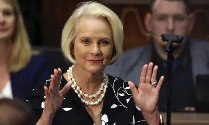  ??  ?? Cindy McCain, seen in 2020. Photograph: Ross D Franklin/AP