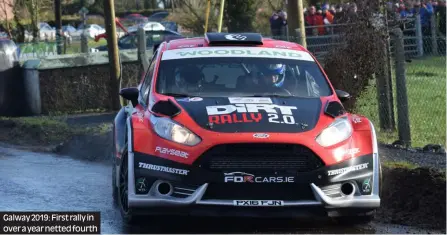  ??  ?? Galway 2019: First rally in over a year netted fourth