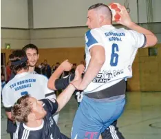  ?? Foto: Reinhold Radloff ?? Er ist meist der erfolgreic­hste Werfer beim TSV Bobingen: Mathias Gerstenber­g. Auf ihn setzt sein Team auch in der Partie in Kissing.