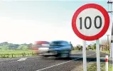  ?? CALLUM MCGILLIVRA­Y/STUFF ?? A guideline speed limit of 80km on most rural roads will cast Taranaki further adrift, says the New Plymouth mayor.