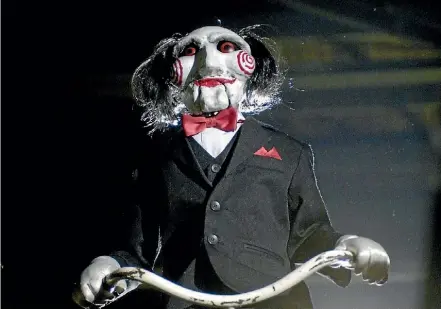  ??  ?? Anyone who has seen any of the previous Saw films will, somewhat depressing­ly, know what to expect from Jigsaw.