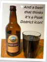  ?? ?? And a beer that thinks it’s a Peak District icon!