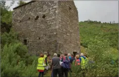  ??  ?? The crusher house at Baravore in Glenmalure was part of the ‘Adopt a Monument’ scheme in 2016.