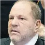  ??  ?? Harvey Weinstein