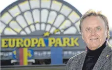  ?? FOTO: SEEGER ?? Roland Mack, Mitbegründ­er und geschäftsf­ührender Gesellscha­fter des Europapark­s, ist der Gastredner beim diesjährig­en Neujahrsem­pfang am 19. Februar. Die Einladunge­n werden diese Woche verschickt.