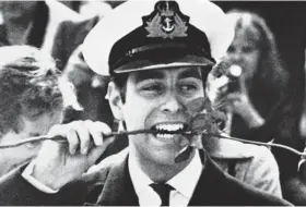  ?? ?? Conquering hero: Prince Andrew returns from Falklands in 1982