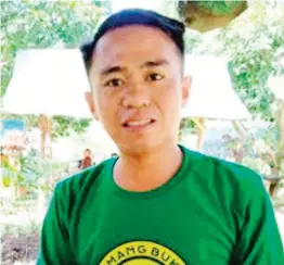  ??  ?? Brother George Maria, youngest son of founder left the seminary after eight years to help make Yamang Bukid Farm profitable and sustainabl­e.