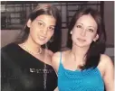  ?? ?? Preeti with her friend Poonam Damania while on a holiday in Goa