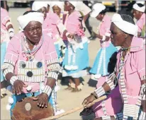  ?? PHOTO: SIMON MATHEBULA ?? Balobedu people want their language, Khilobedu, to be officially recognised.