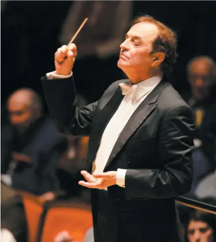  ?? PHOTO COURTOISIE ?? Charles Dutoit a été directeur artistique de l’Orchestre symphoniqu­e de Montréal de 1977 jusqu’à sa démission en avril 2002. L’organisme a reçu une plainte de harcèlemen­t sexuel contre lui.